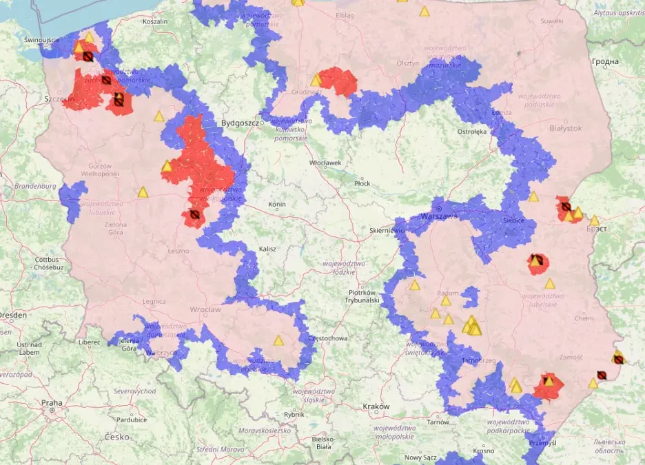 ASF znów atakuje! 14. ognisko choroby potwierdzone w Dołhobyczowie