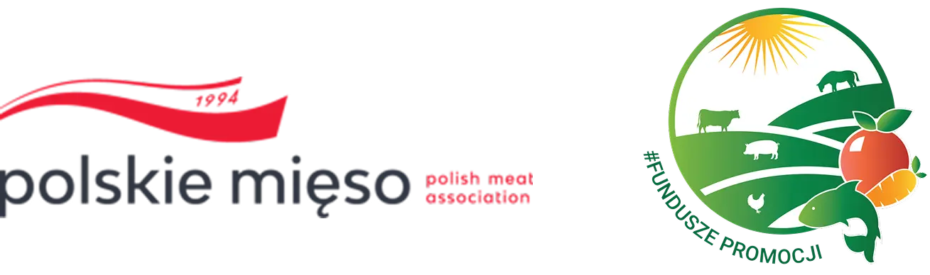 Logotypy Polskiego Mięsa i Funduszy Promocji